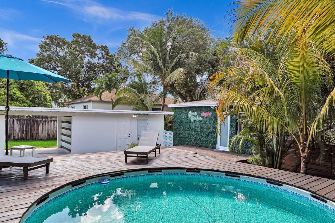 Welcome To Paradise! Secluded 4 Bed, 3 Bath, Pool Fort Lauderdale Ngoại thất bức ảnh